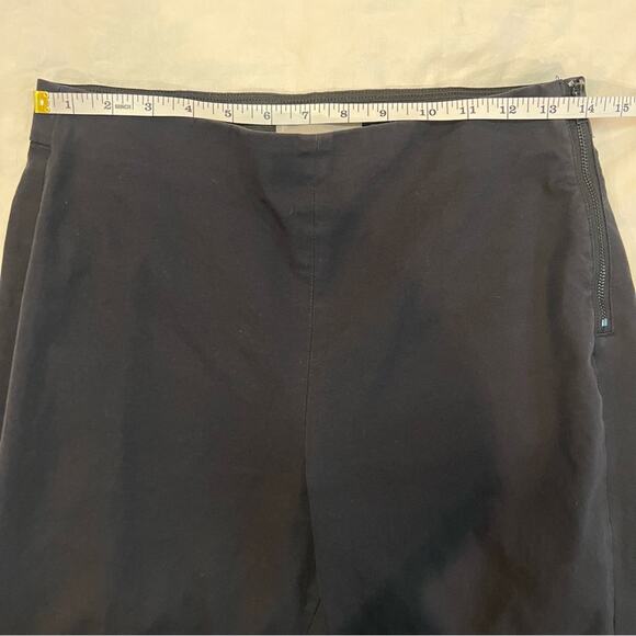 Everlane The Side-Zip Stretch Cotton Pant in Navy sz 6 - Picture 8 of 12